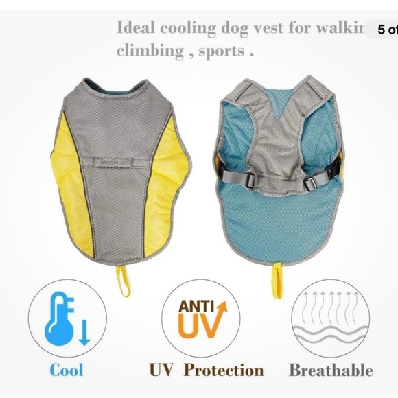 Size Large Cooling Vest For Dogs - Picture 8 of 14